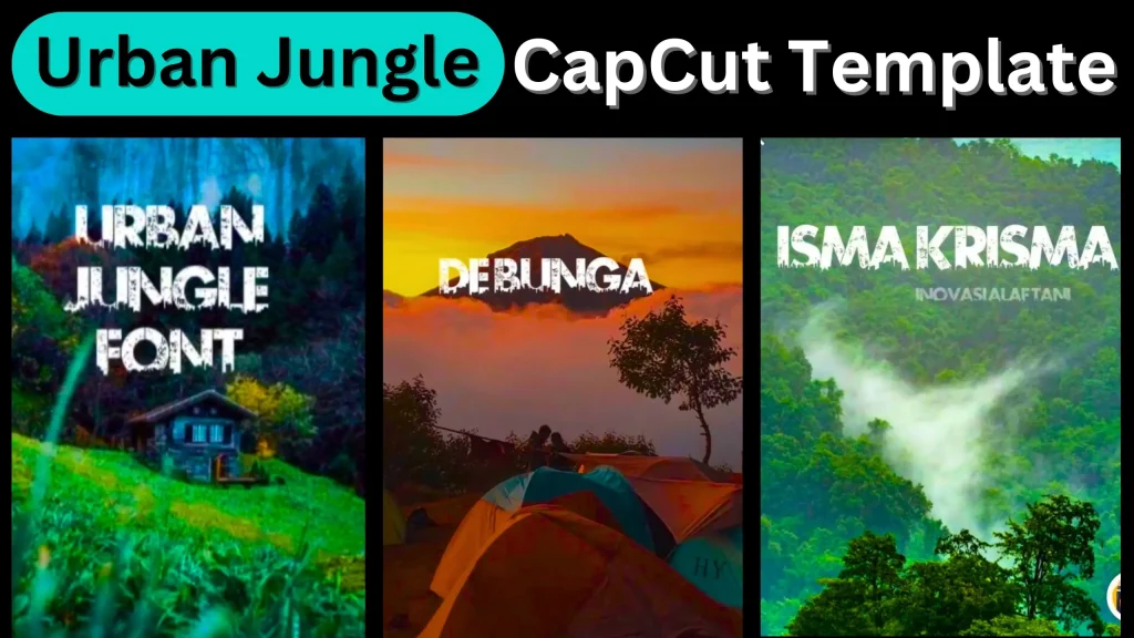 Urban Jungle CapCut Template