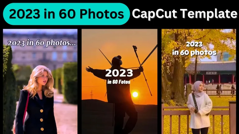 2023 in 60 Photos CapCut Template