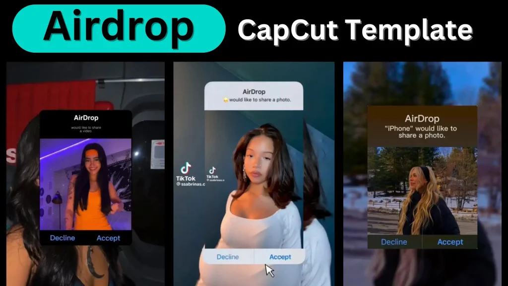 Airdrop CapCut Template